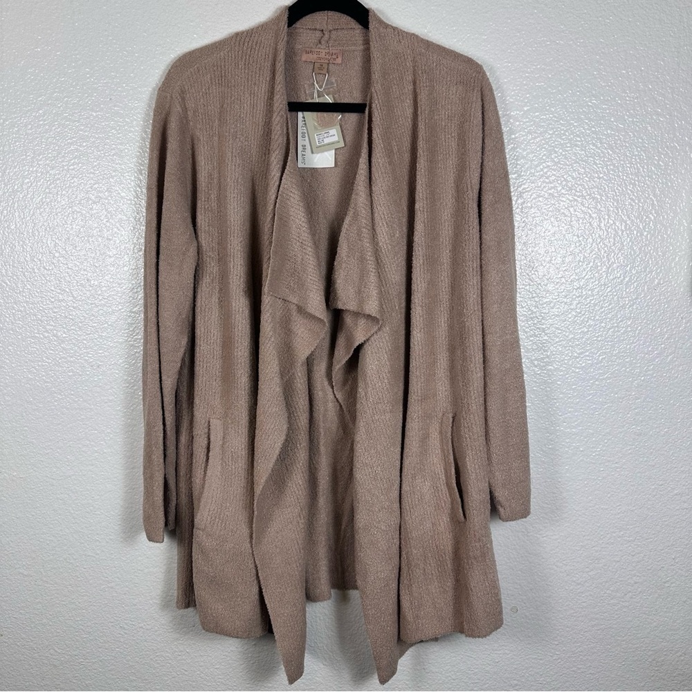 Barefoot Dreams Regular CozyChic
Lite Ribbed Island Wrap Cardigan Size 1X